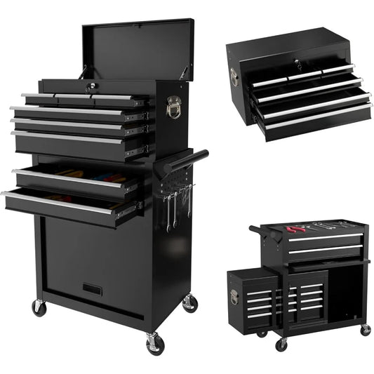 High Concerned Chemical 8 Drawer Rolling Chest with Wheels