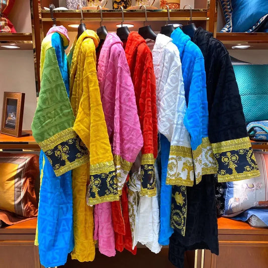 Guangdong Unisex Bathrobe Fleece Pockets Nightwear