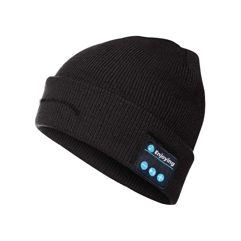 Winter Sports Bluetooth Beanie With Wireless Headset Speaker Cap
