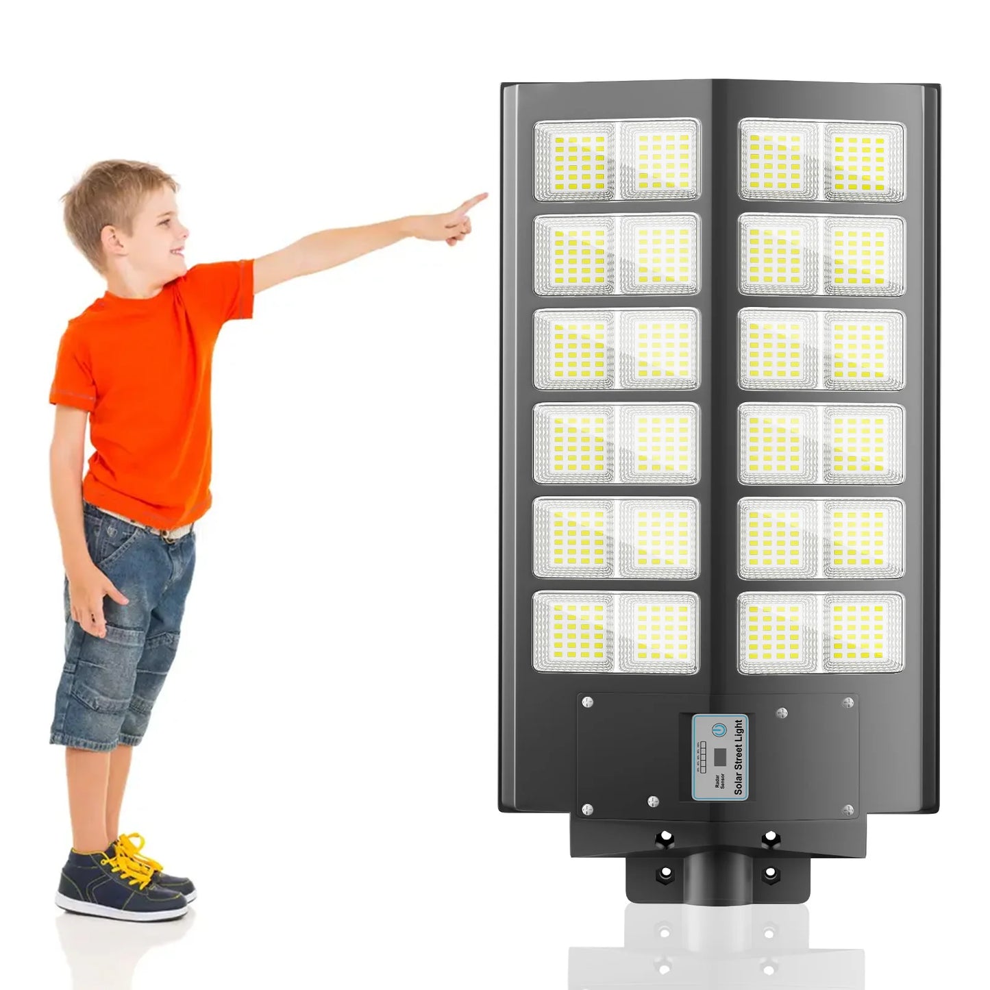 6000 Watt Solar Street Lights With Motion Sensor IP65 Waterproof