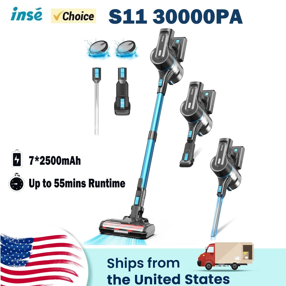 DEVOAC S11 Cordless Handheld Vacuum Cleaner 50 Min Runtime