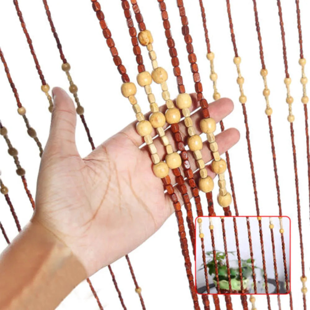 Hign-concerned Bamboo Bead Curtain Doorway Crossbar