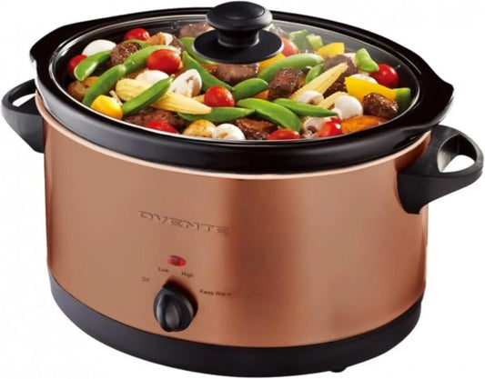 Iosn Electric Slow Cooker With 3 Temperature Settings