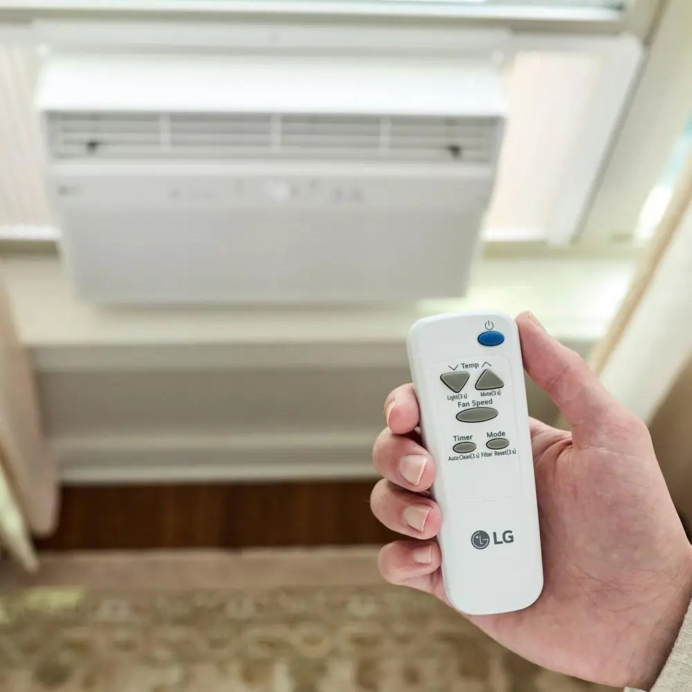 Window Air Conditioner 115V Remote Control 3 Speed Auto Restart
