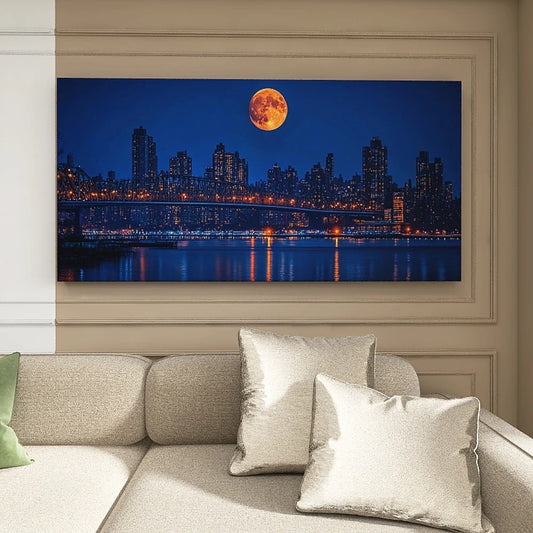 Hign Concerned Pine Solid Wood Frame Canvas Wall Art