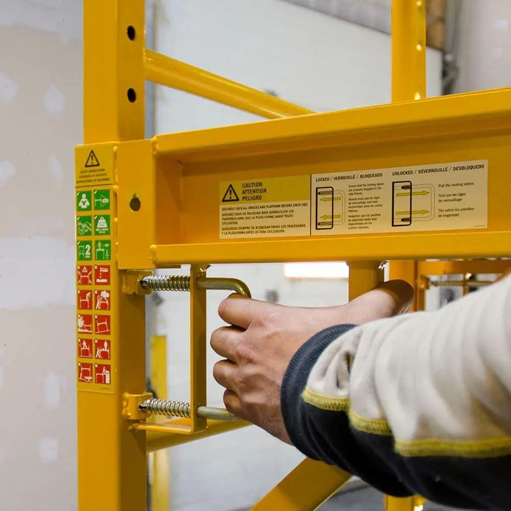 XMSJ Heavy Duty Scaffolding Platform Workbench With Adjustable Height