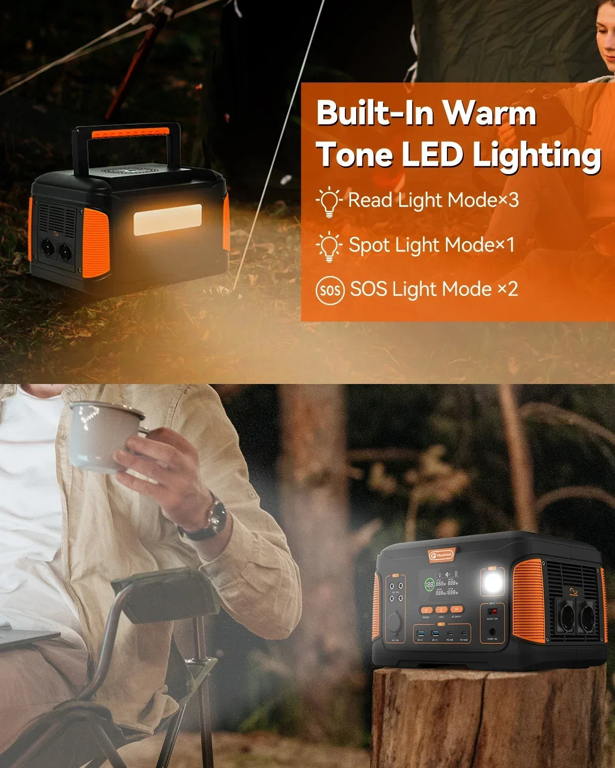 J1000 Plus Portable Power Station 932.4Wh 1000W Solar Kit