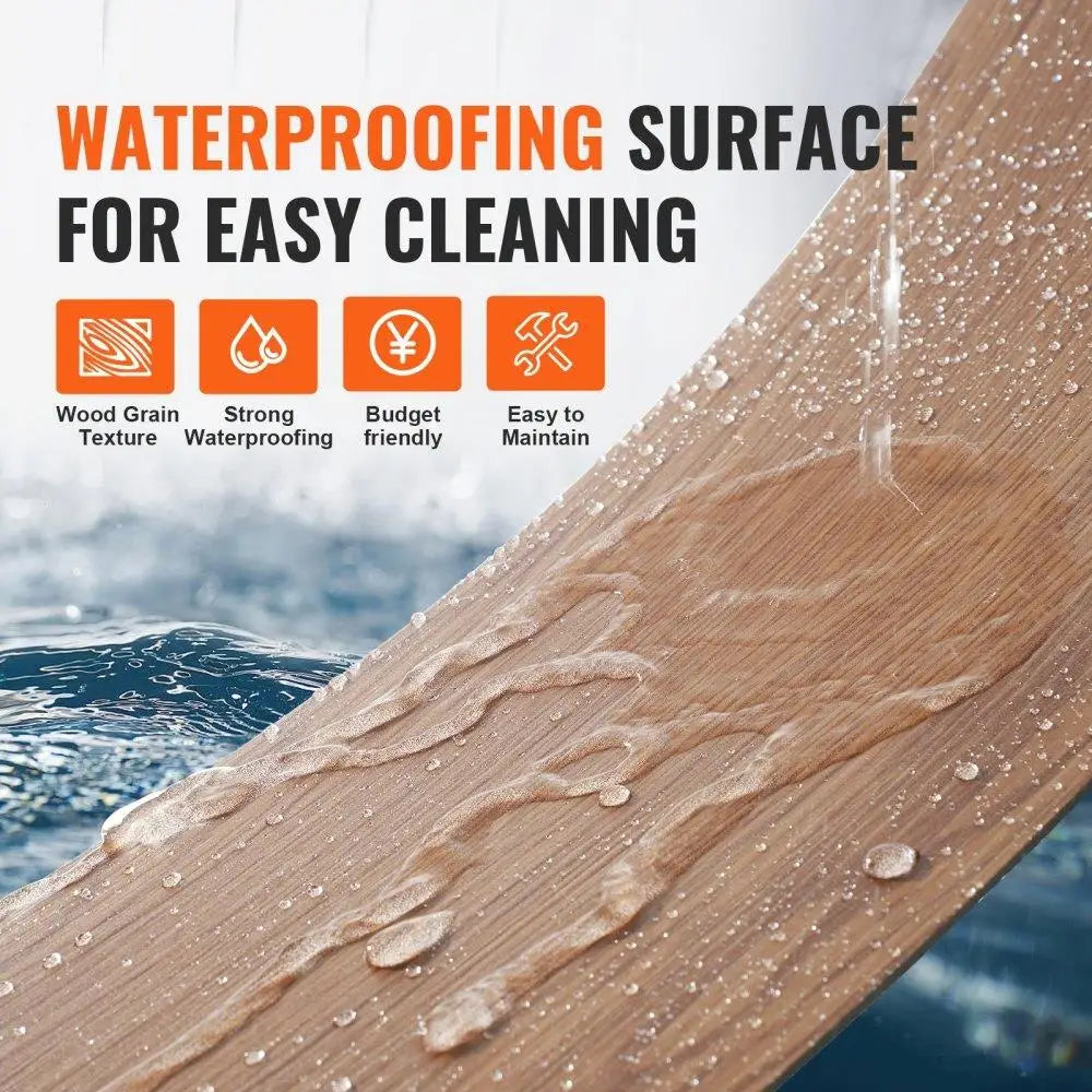 Hign-concerned Self Adhesive Vinyl Floor Tiles Wood Grain