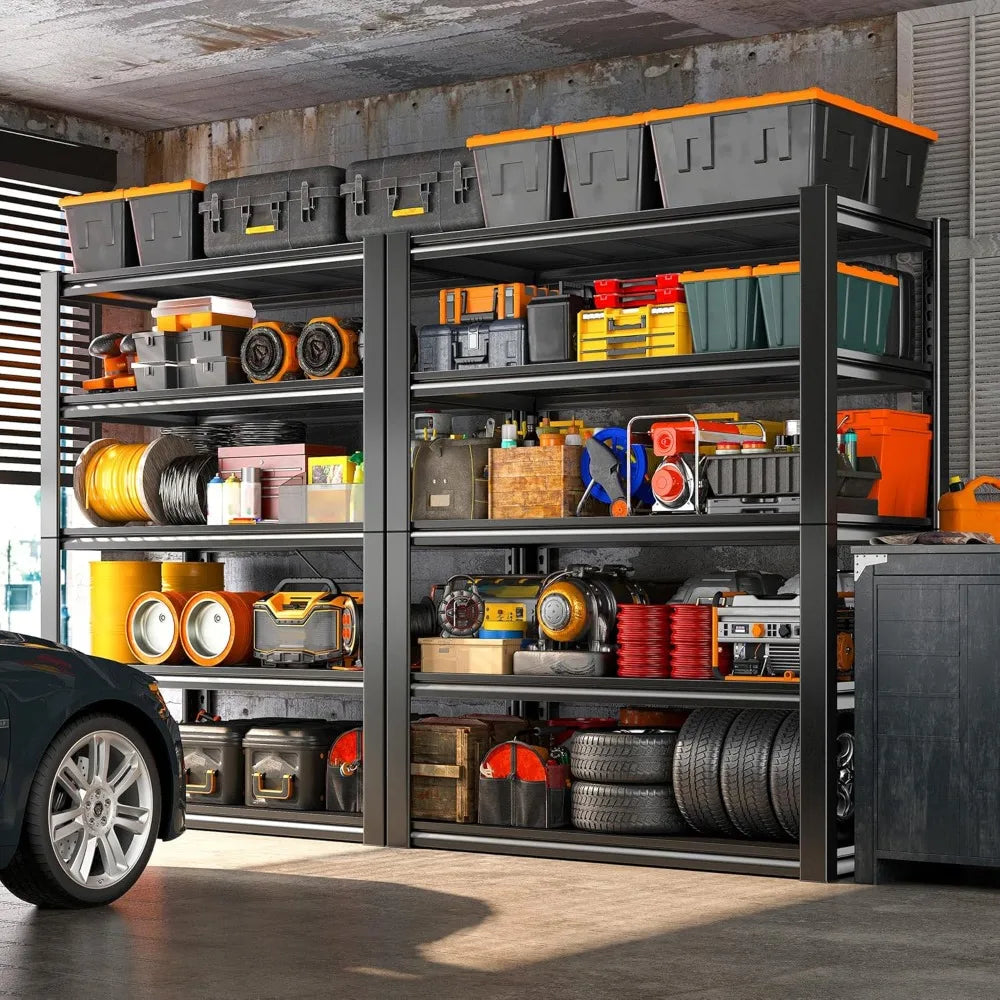 Heavy Duty Garage Shelving System 2500 Pound Capacity