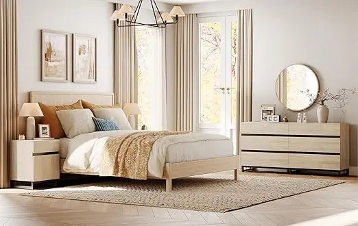 RBXC Dresser And Nightstand Set Of 3 Bedroom Furniture