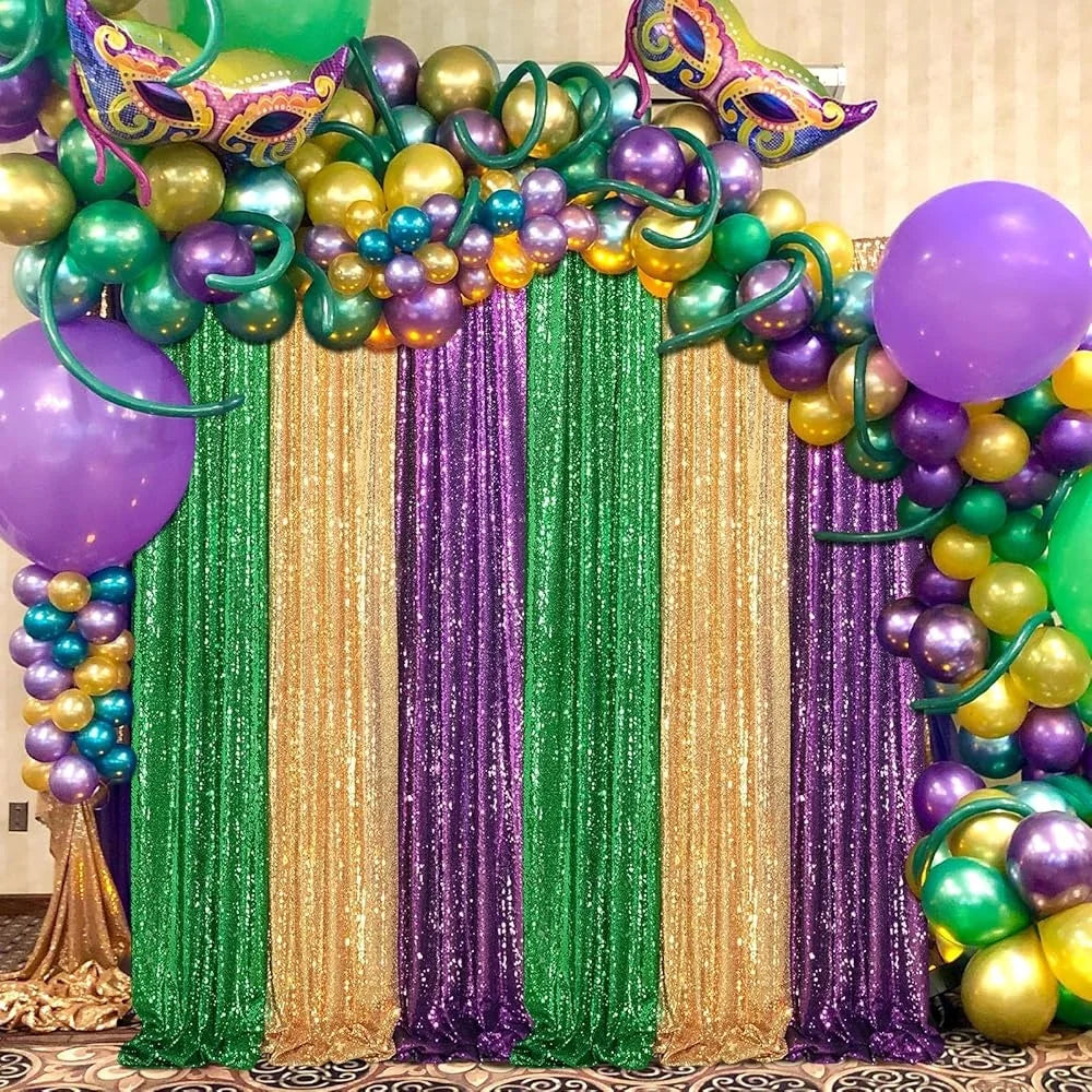 DUTRIEUX Sequin Backdrop Curtain Weddings Parties Decor