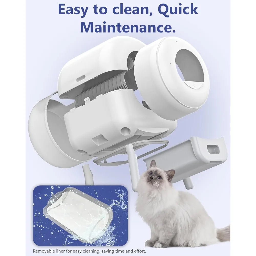 Hangzhou Huanyu Technology CoLtd 103L Automatic Self Cleaning Litter Box