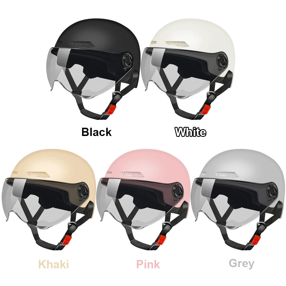 Alloet Electric Bike Helmet Lightweight Adjustable Cycling Safety Helmet