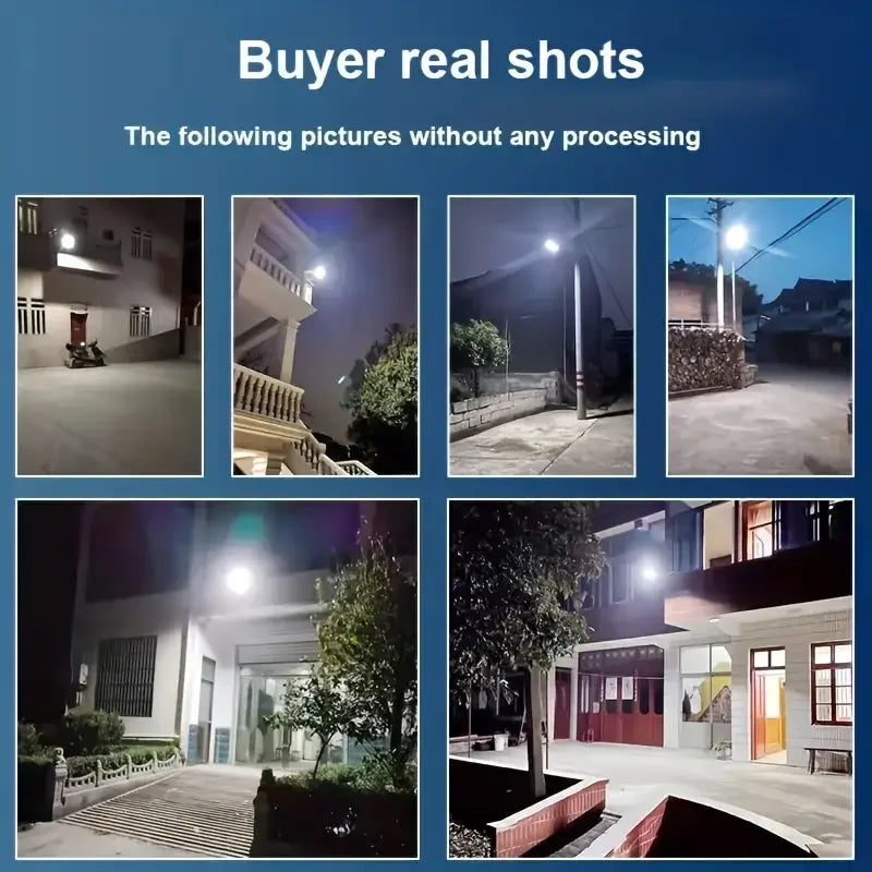 Solar Street Light IP65 6500K 100000LM High Brightness LED