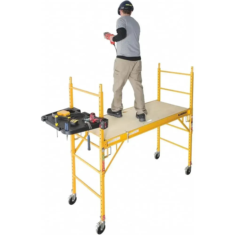 XMSJ Heavy Duty Scaffolding Platform Workbench With Adjustable Height