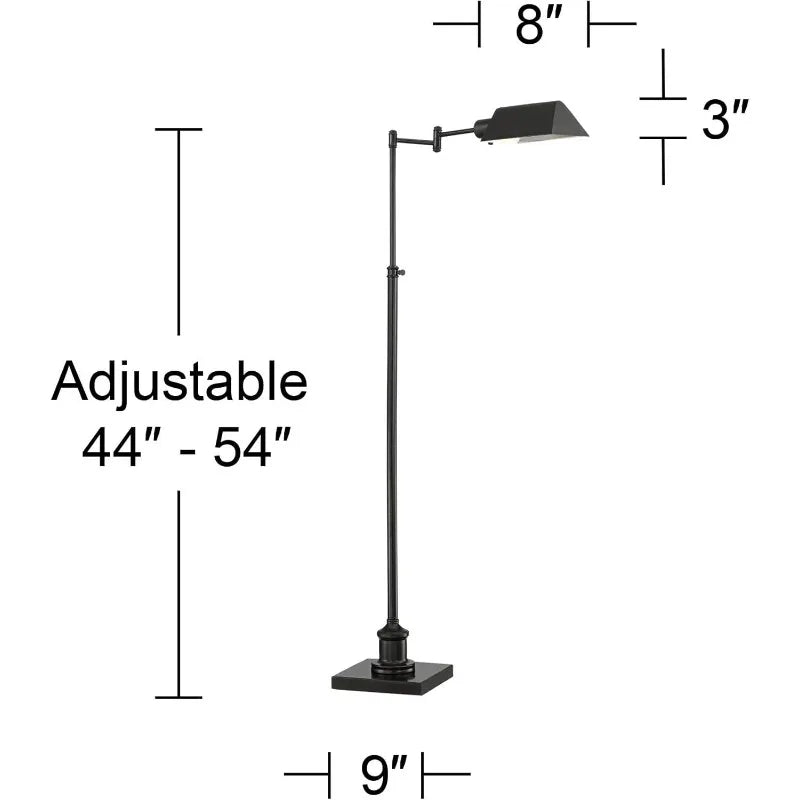 Hign Concerned Regency Hill Jenson Adjustable Floor Lamp