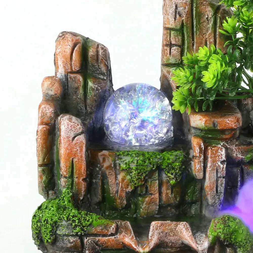 Hign-Concerned Resin Tabletop Fountain Exquisite Gift