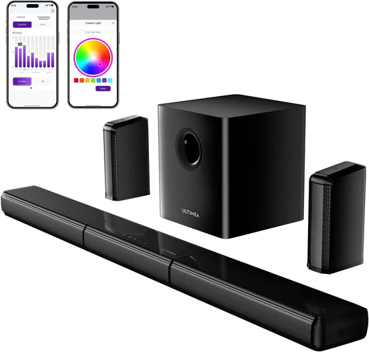 ULTIMEA 7.1 Channel Soundbar With Wireless Subwoofer