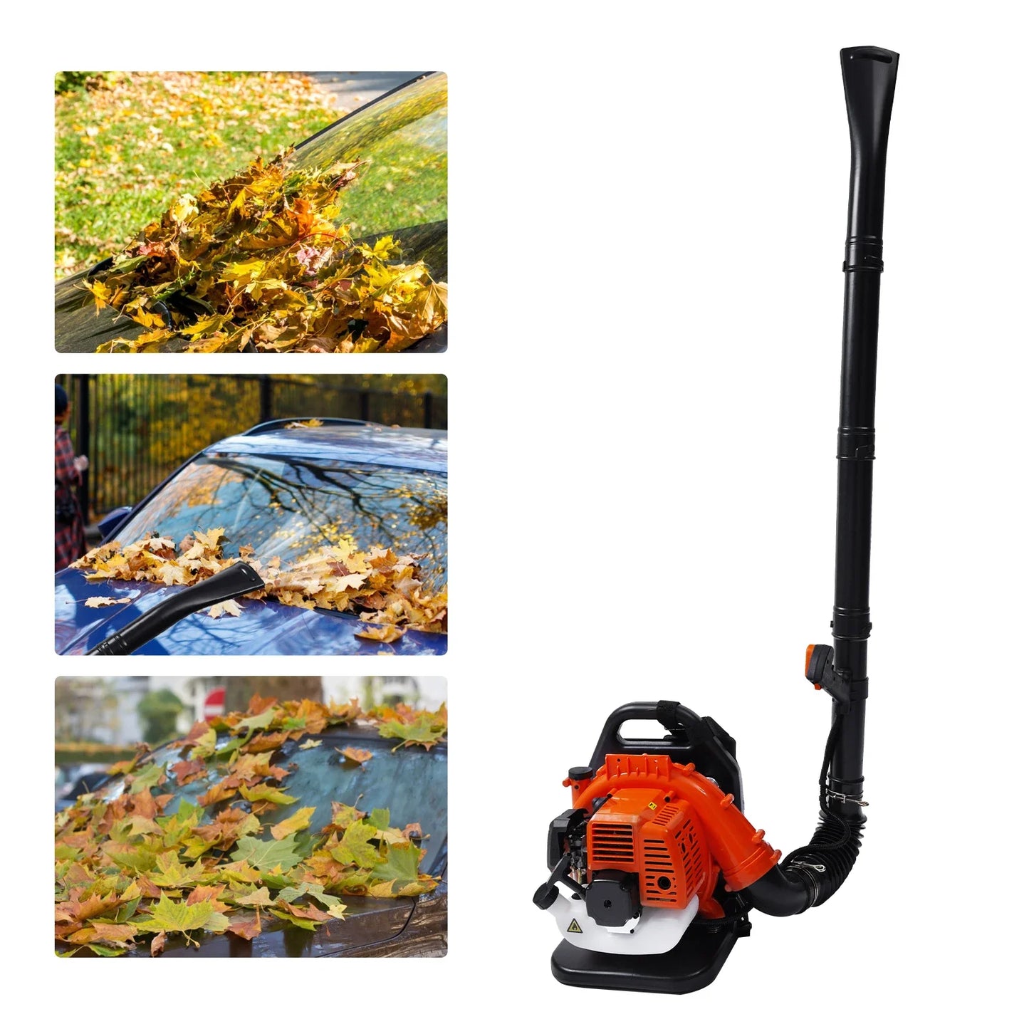 Hign-concerned Gas Powered Leaf Blower 42.7cc Backpack