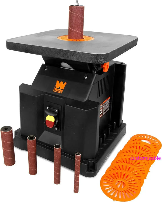 XMSJ 3.5 Amp Oscillating Spindle Sander With Beveling Table