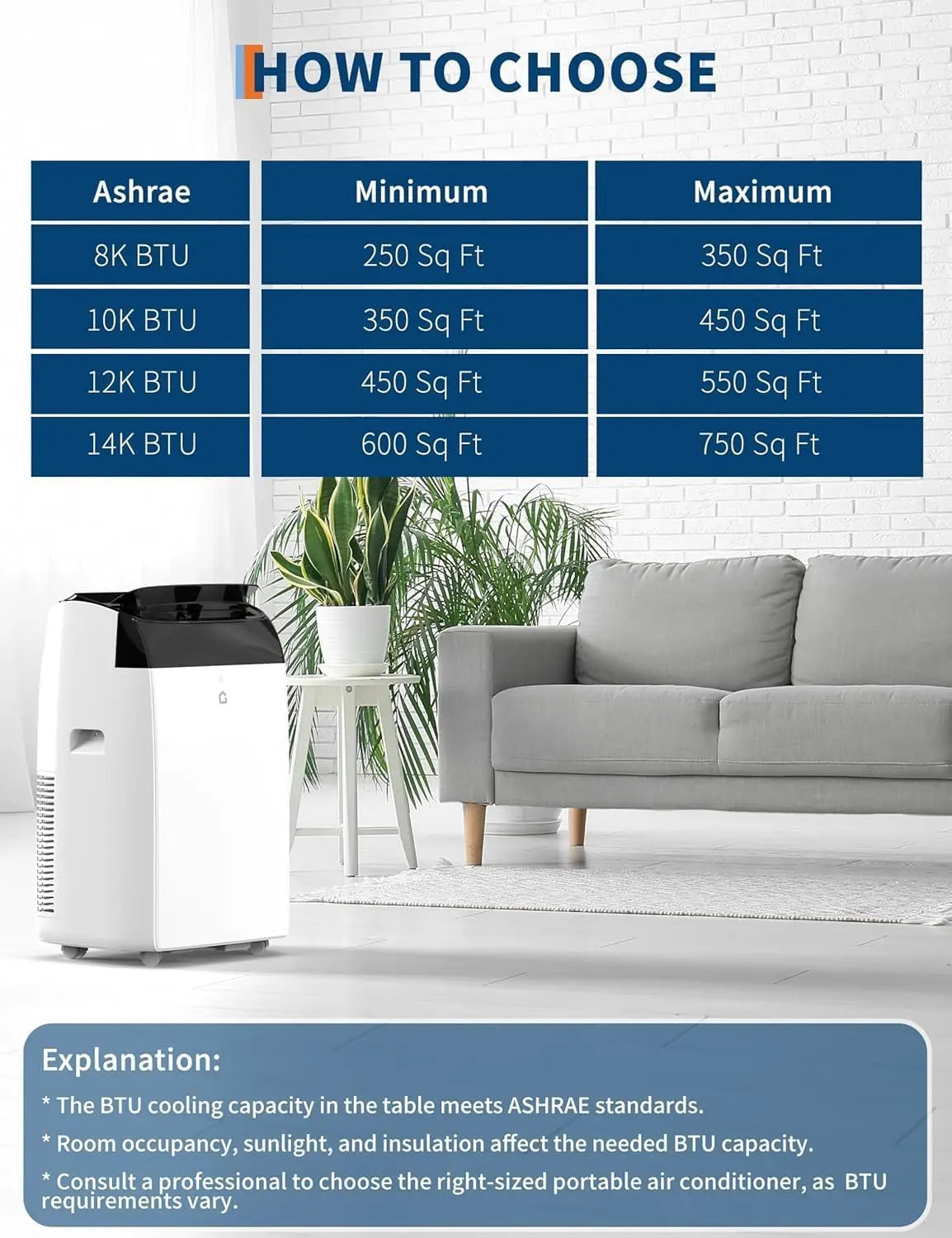 XMSJ 3 in 1 Portable AC Dehumidifier and Bedroom Fan