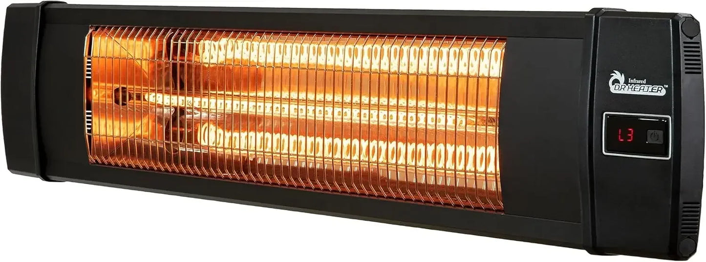 XMSJ Carbon Infrared Outdoor Heater for Restaurant Patio Backyard