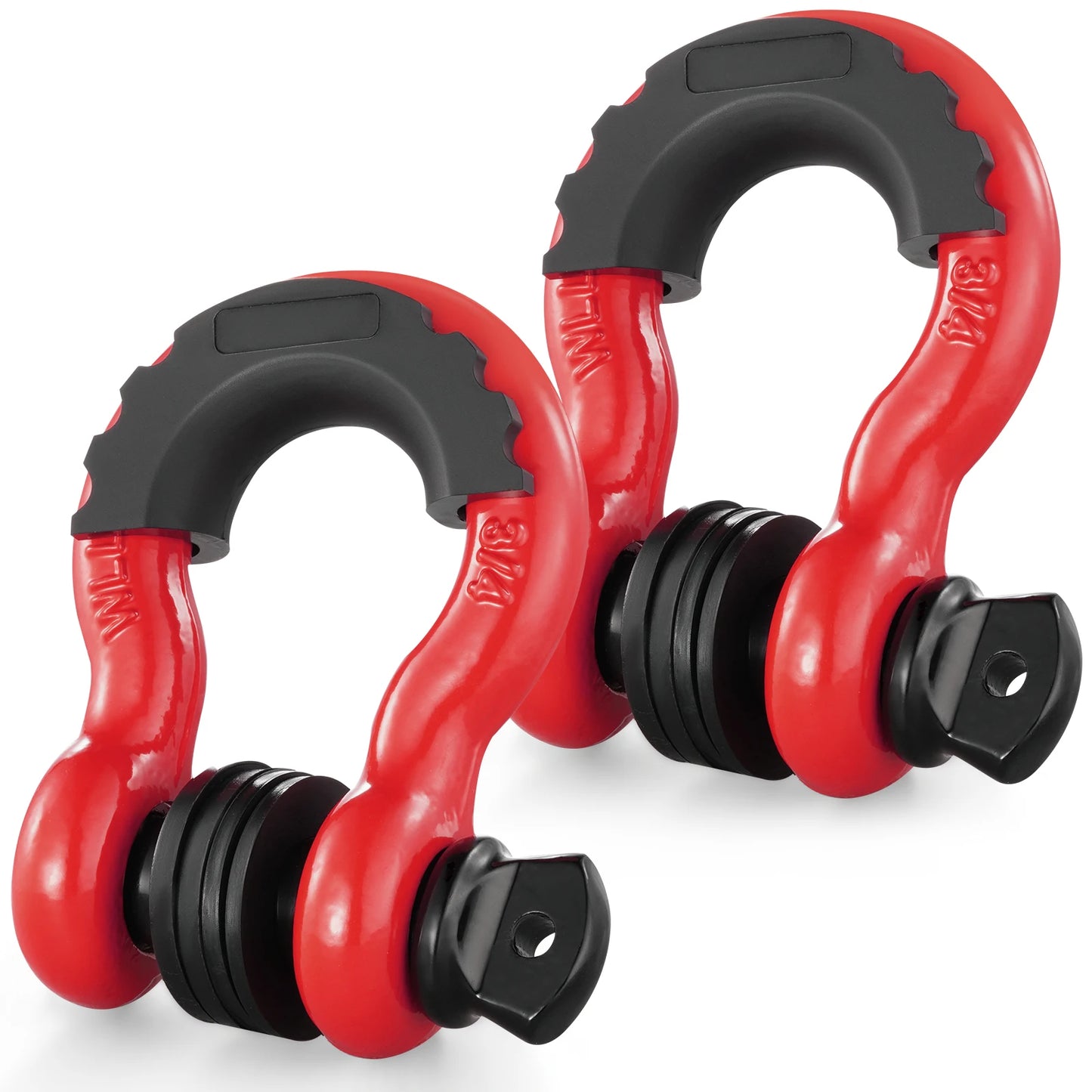 2 Pack D Ring Shackle 62832 Pounds Break Strength Isolator