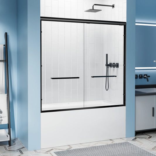 Sh.Kl Aluminum Frame Sliding Shower Door Tempered Glass