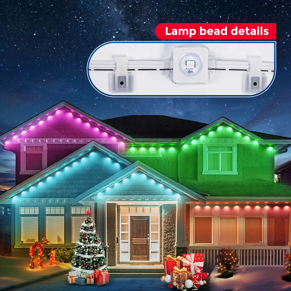 Aiopp Outdoor Lights Smart RGB Northern Lights IP68