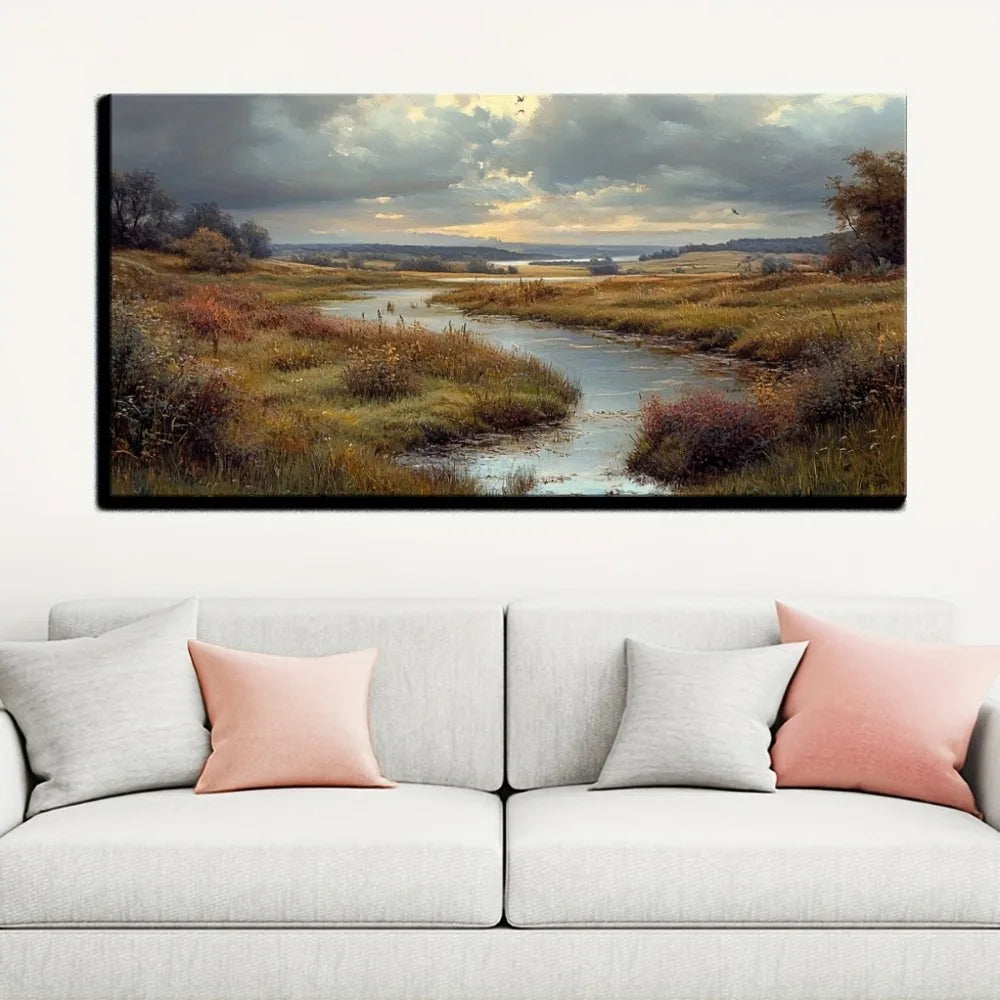 Hign-concerned Natural Landscape Painting Victorian Style