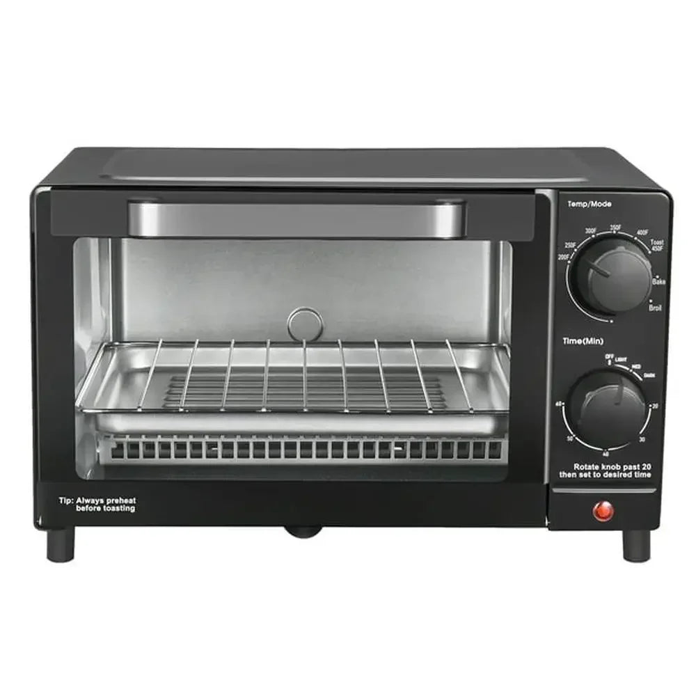 XMSJ 4 Slice Toaster Oven Convection Bake Broil Toast 1050W