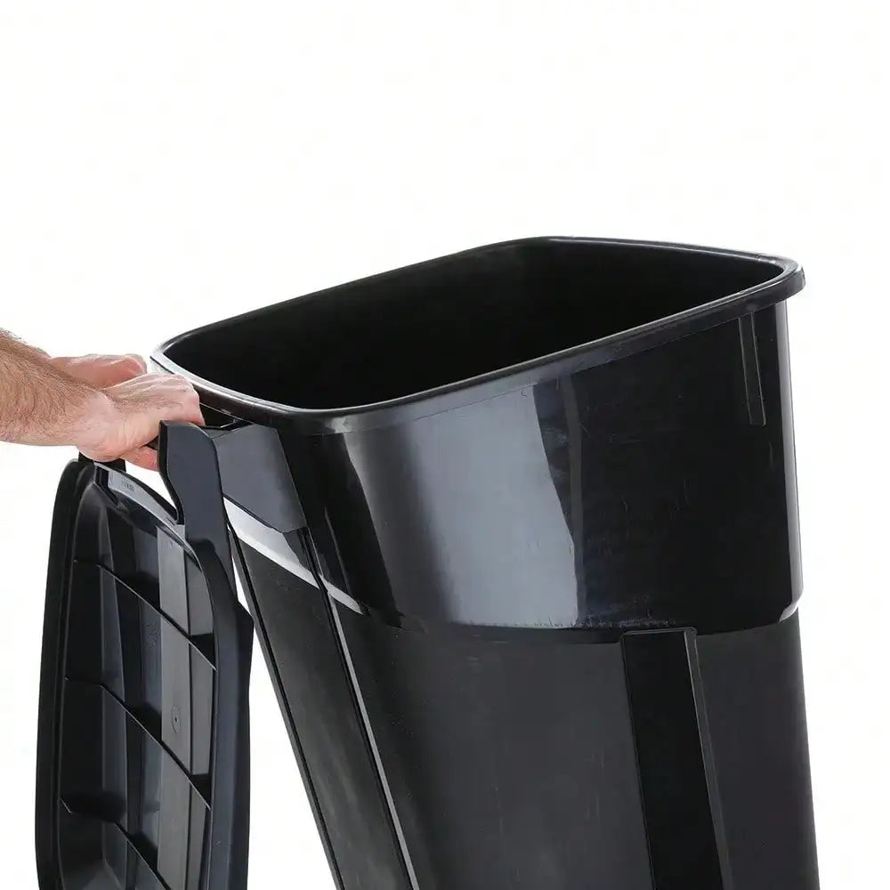 Guangdong Heavy Duty Plastic Trash Can On Wheels With Lid