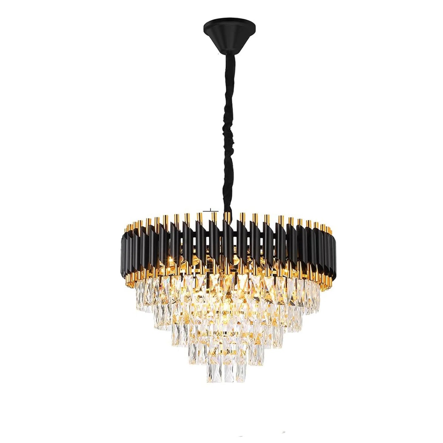 Litake Luxury Crystal Pendant Lights Chandelier For Dining