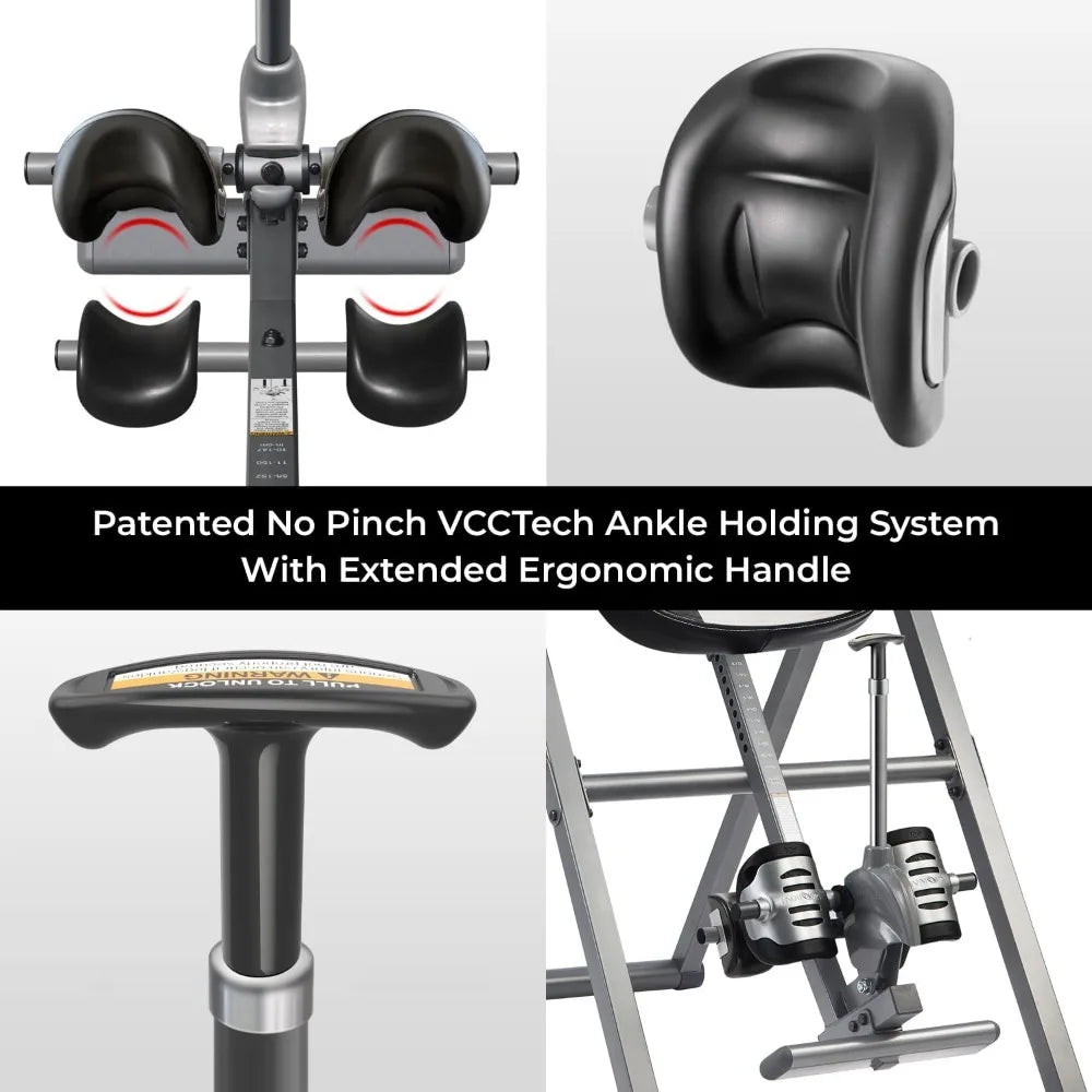 New Advanced Heat And Massage Inversion Table Upgrade