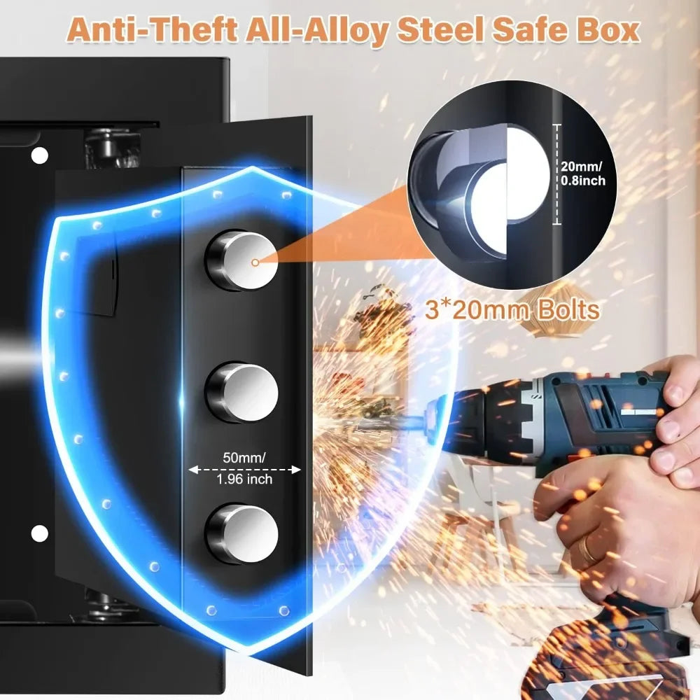 Hign-concerned Fireproof Safe Waterproof Security Box