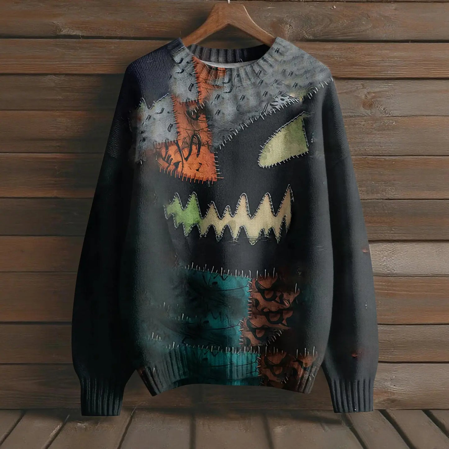 O Neck Knit Oversized Pullover For Women Sweater Casual