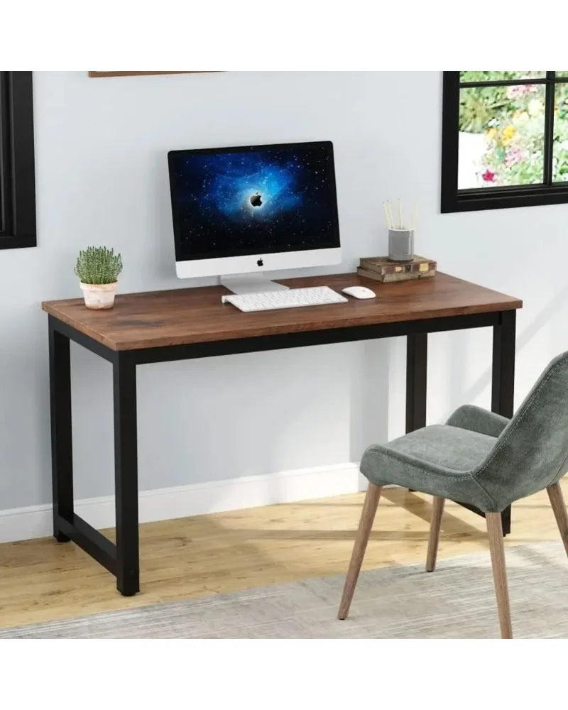 Vintage 47 Simple Computer Desk For Home Office And Study