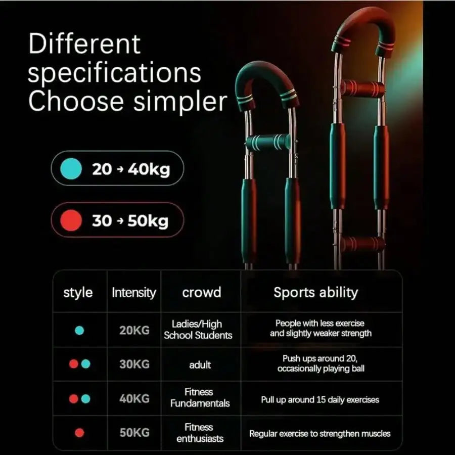 DIAMRI Adjustable Shaker Arm Twister Chest Forearm Trainer