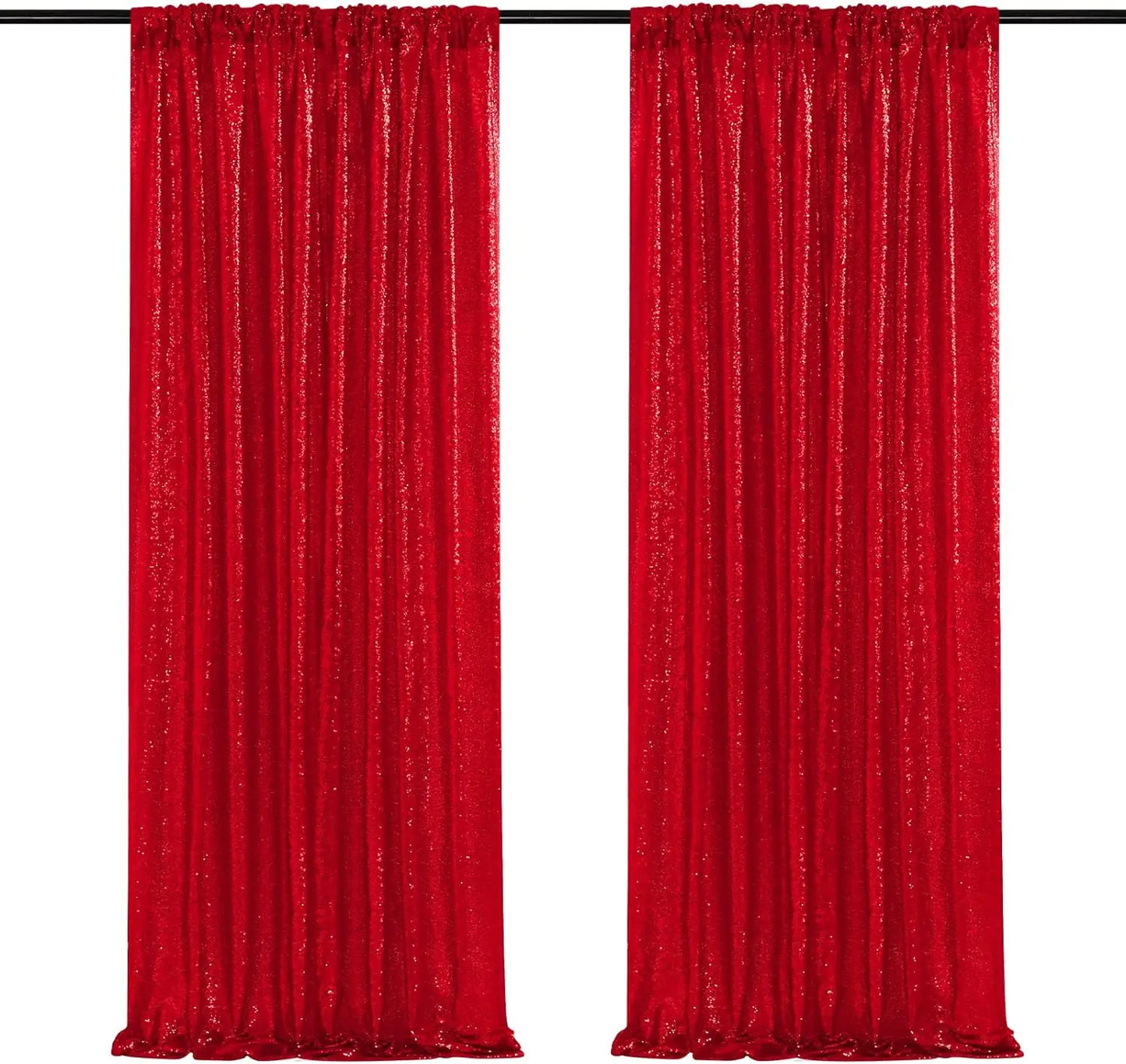 Hign-concerned Sequin Backdrop Curtain for Party Decor