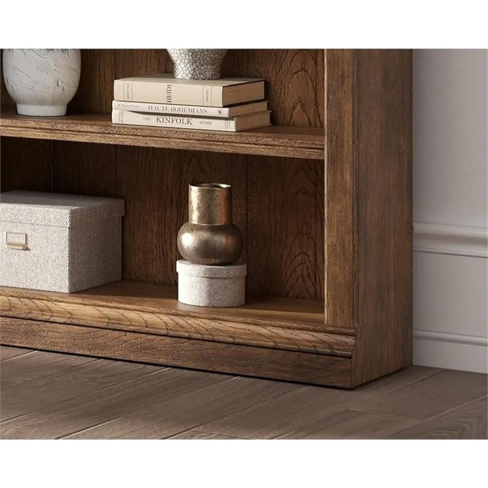 XMSJ Bookcase Wall With Ladder Storage Display Shelf Unit