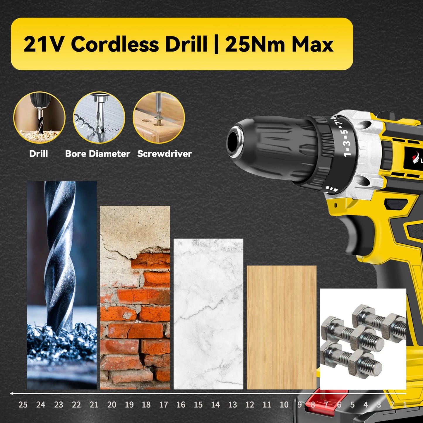 DIY Supplies 158Pcs Multifunctional Household Tool Kit Set
