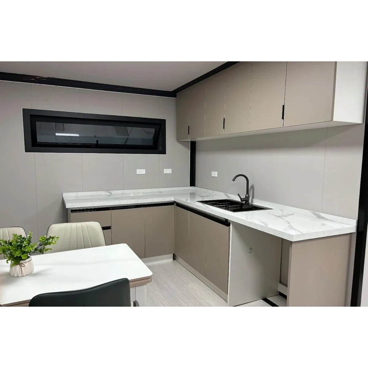 High Concerned Prefab 3 Bedroom Tiny Home With Kitchen Bathroom