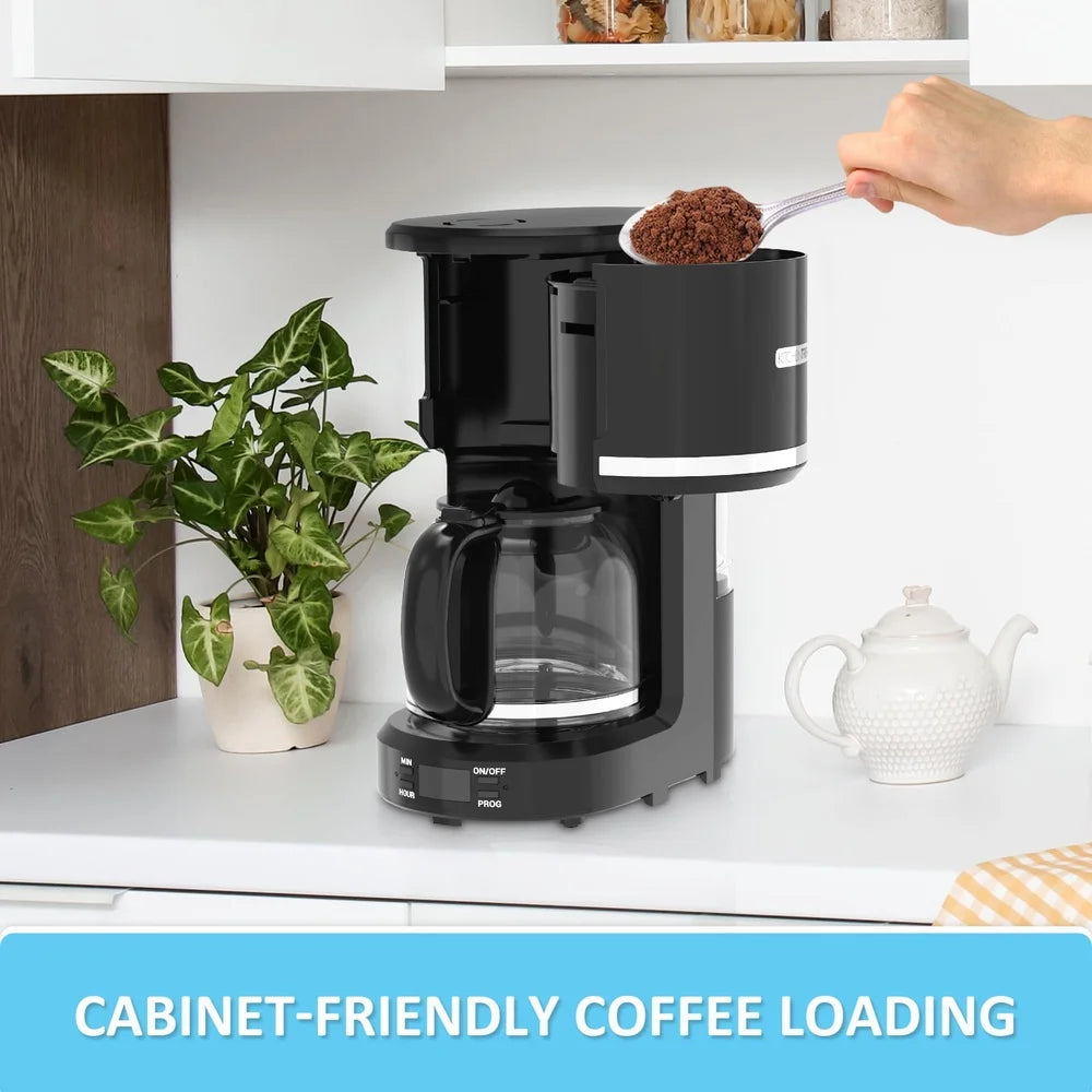 XMSJ Programmable Drip Coffee Maker With Auto Shut Off