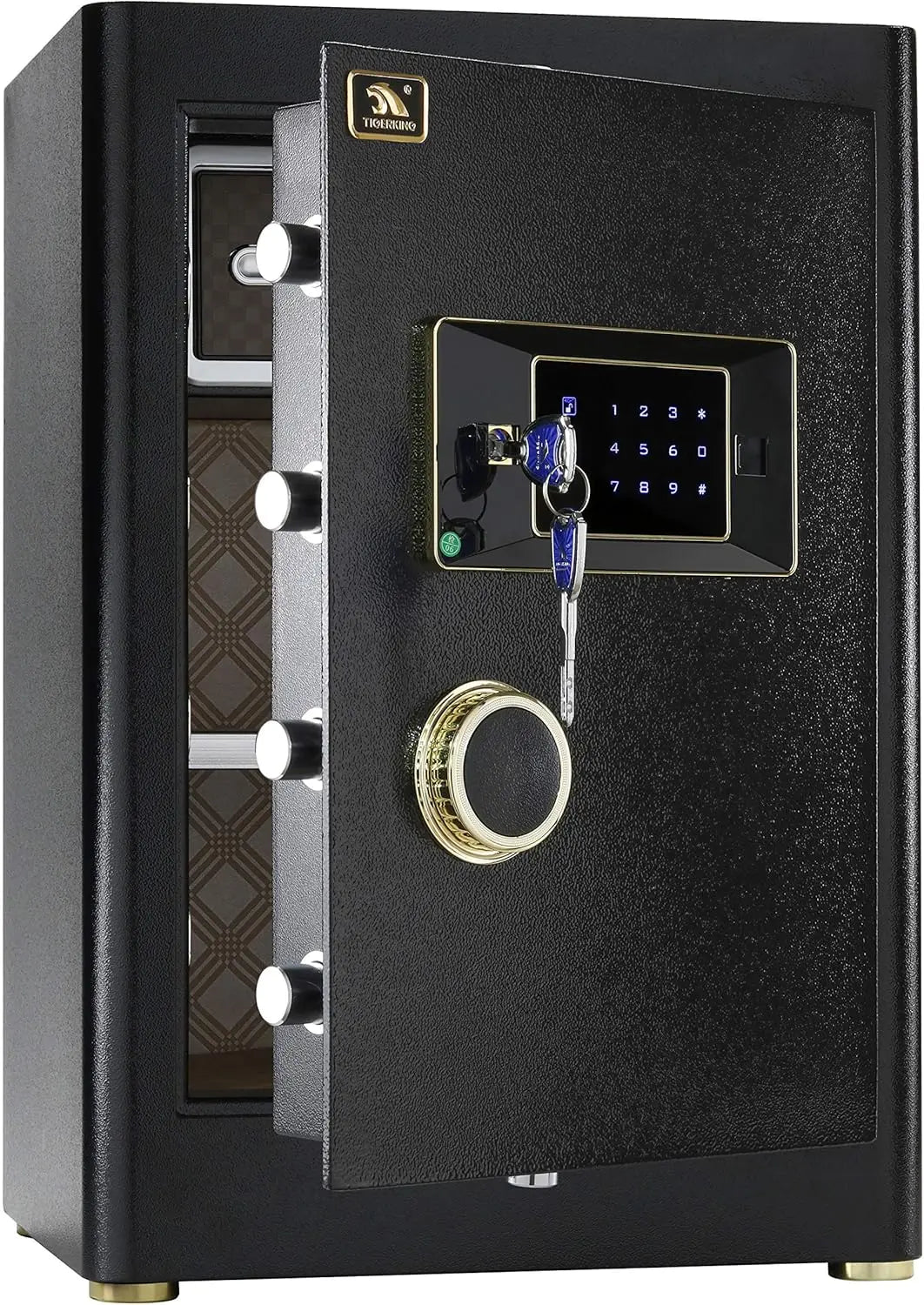 XMSJ Heavy Duty Safe Box With Touch Screen Keypad Lock