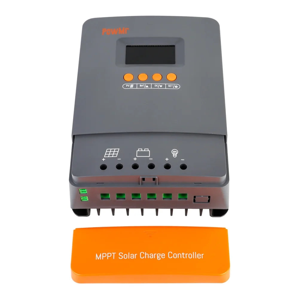 PowMr MPPT Solar Charge Controller 60A PV160V For Solar Home