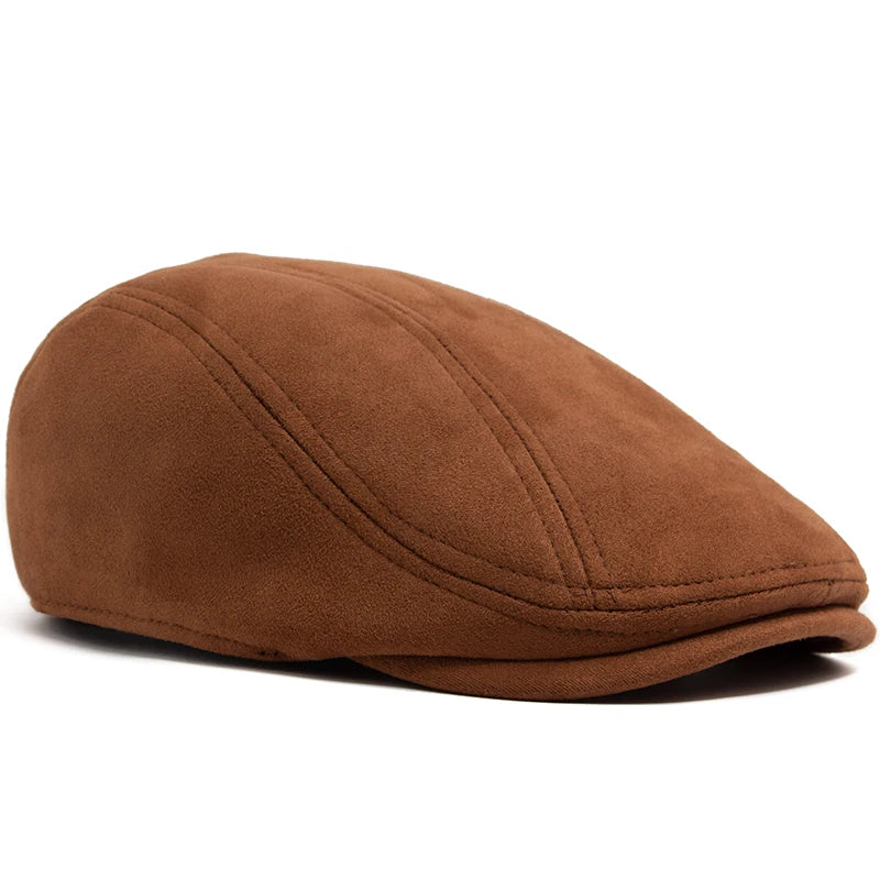 Unisex Polyester Beret Newsboy Hat For Men Women Casual Style
