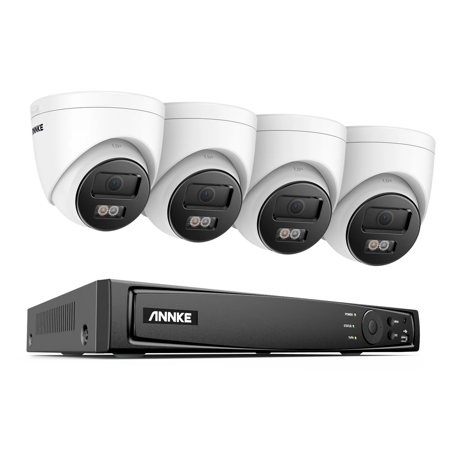 ANNKE 8 Channel 4K PoE NVR Security System With Cameras