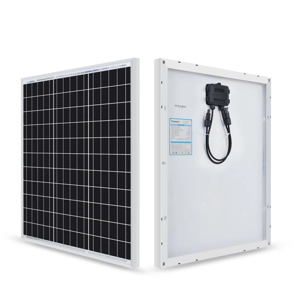 Renogy 50W 12V Solar Panel Monocrystalline PV Module