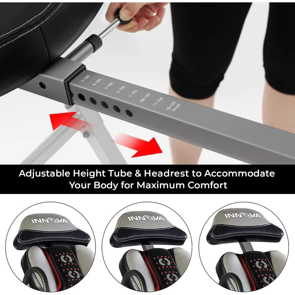 New Advanced Heat And Massage Inversion Table Upgrade