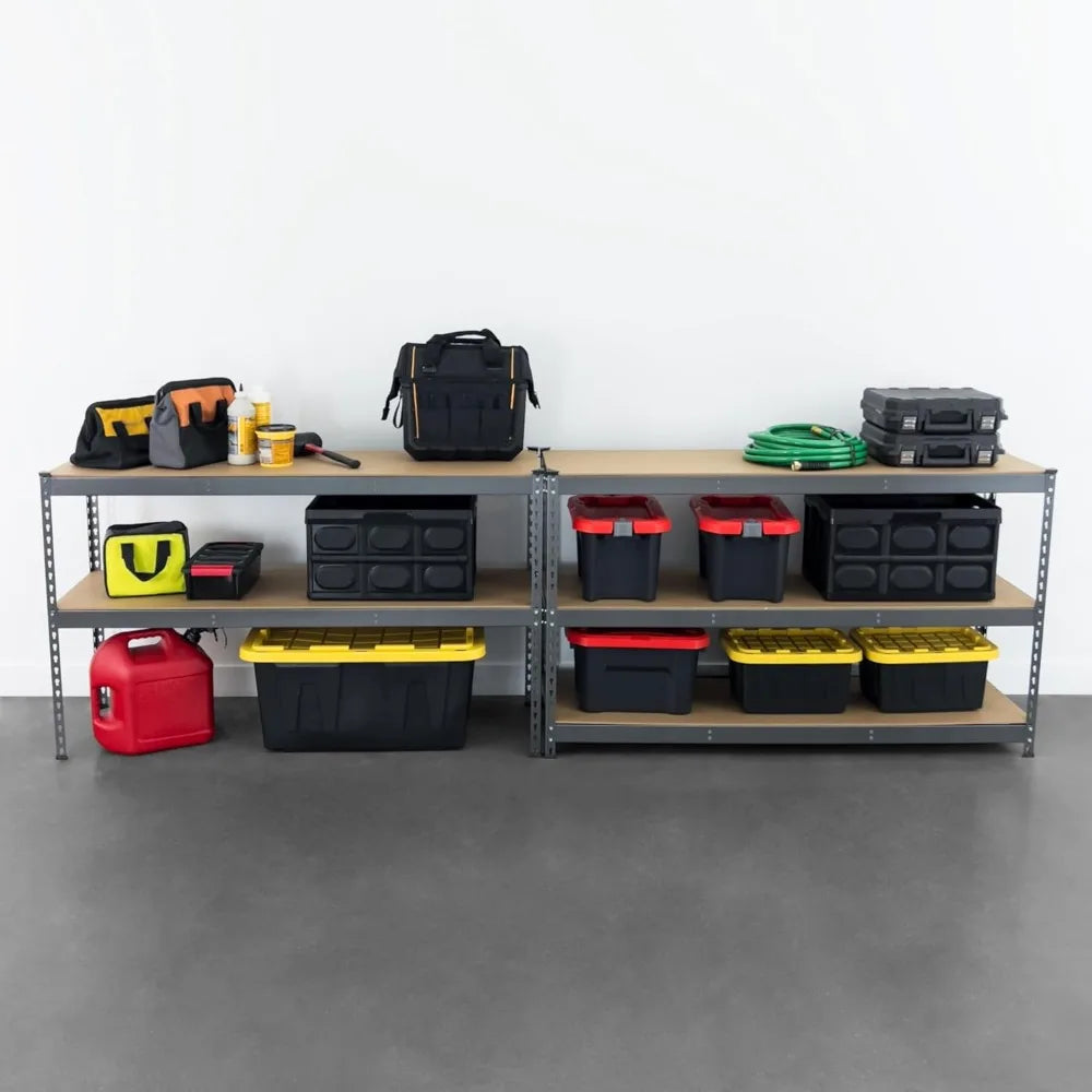 MonsterRax Modular Garage Shelving 5 Tier Heavy Duty Steel